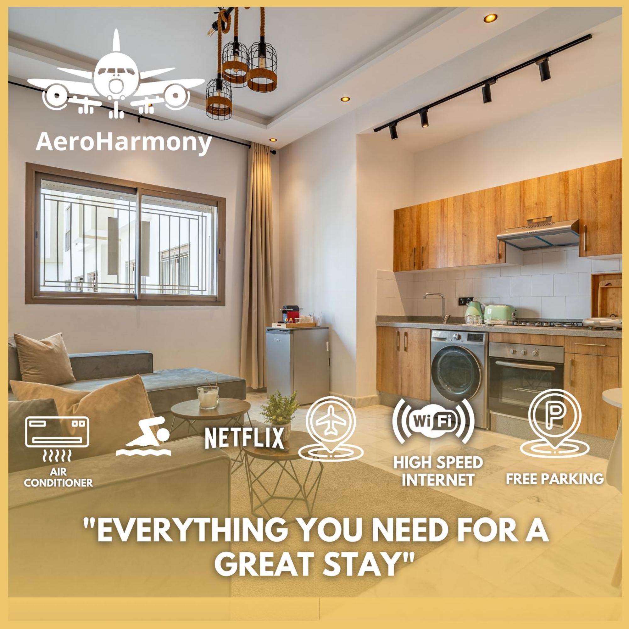 Appartement Aeroharmony à Nouaceur Extérieur photo